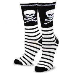 TeeHee Women's Halloween Polyester Crew Skulls 4-Pack Gift Ideas
